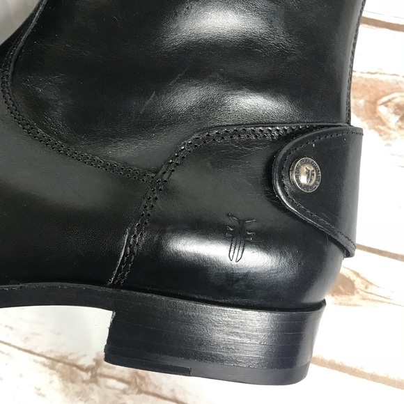 NWOB Frye Melissa Button Back Zip Boots - Picture 5 of 8